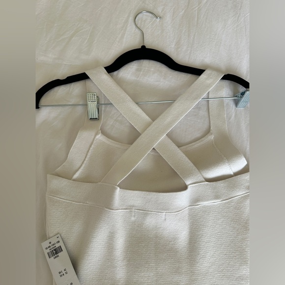 NWT Amercrombie & Finch Crossback Cream/Eggshell White  Knit Bodysuit Sz Large - Picture 4 of 6